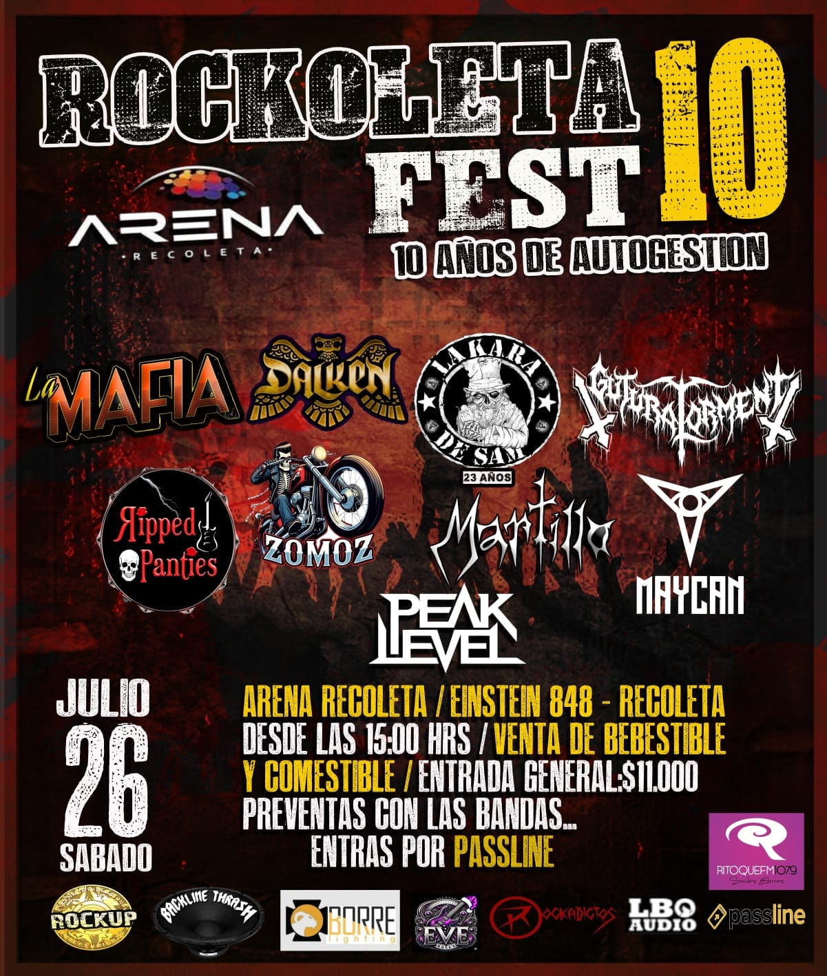 Peak Level confirma fechas en vivo en Santiago y Concepción